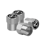 4Pcs Car Wheel Tire Air Valve Caps Stem Covers Exterior Accessories For Lexus LS LC IS350 ES300h ES300 IS250 IS220d NX350h RX LX