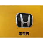 For Honda Civic Accord City H-Sticker Interior Modification CRV Jade Fit Acrylic Car Steering Wheel Emblem Odyssey Hybrid