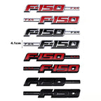 3D ABS F150 FX4 Car Emblem Badge Sticker For Ford F-150 FX4 Pickup Truck Side Fender Rear Tailgate Logo Decal Accessories