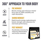 Kexinsh Creatine Gummies Creatine Monohydrate 5000mg Energy Booster Enhance Strength, Energy, Endurance, Improve Endurance
