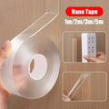 Nano cinta adhesiva de doble cara Extra fuerte, transparente, sin rastro, reutilizable, impermeable, para el hogar, 5m/3/2m/1m