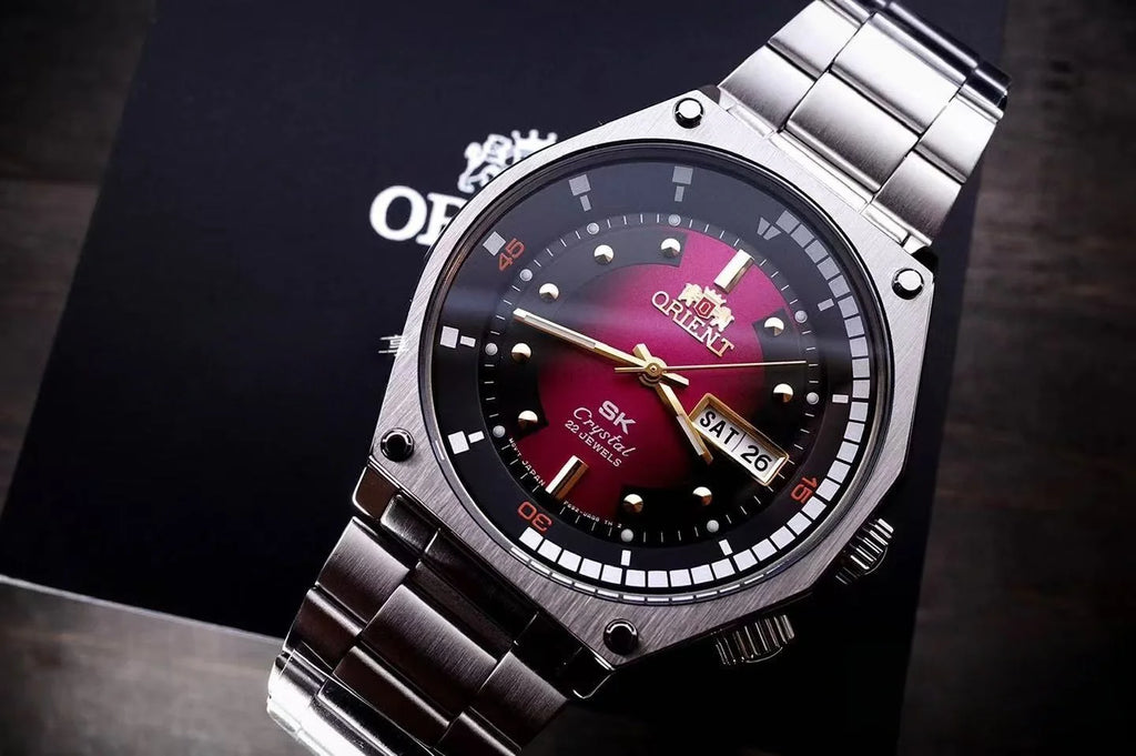 Mechanical Watch All Men's Mechanical Watch Night Light Display Waterproof Hollow Dial Full Function Orient WAtch