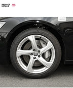 For Audi A8 A5 A6 C5 C6 C7 A7 A1 A3 A4 B5 Q3 Q5 Q7 TT 4pcs 60mm 61mm 68mm 69mm Car Wheel Hub Center Caps Rim Cover Accessories