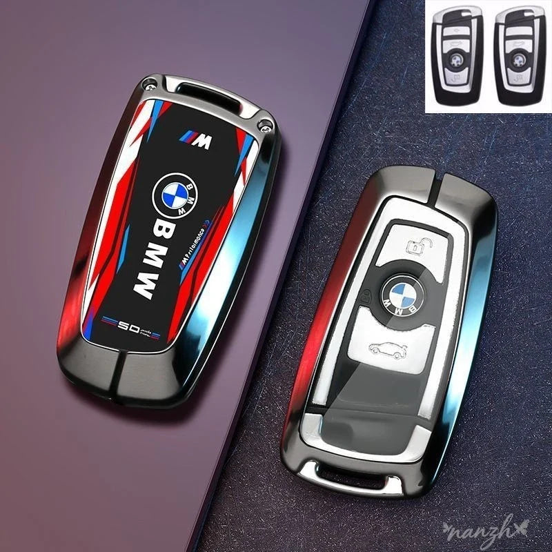 Car Remote Key Case Cover Shell Protector For BMW M Performance F30 F20 F10 F18 F22 F01 X3 X4 F06 F02 M3 M5 Auto Accessories