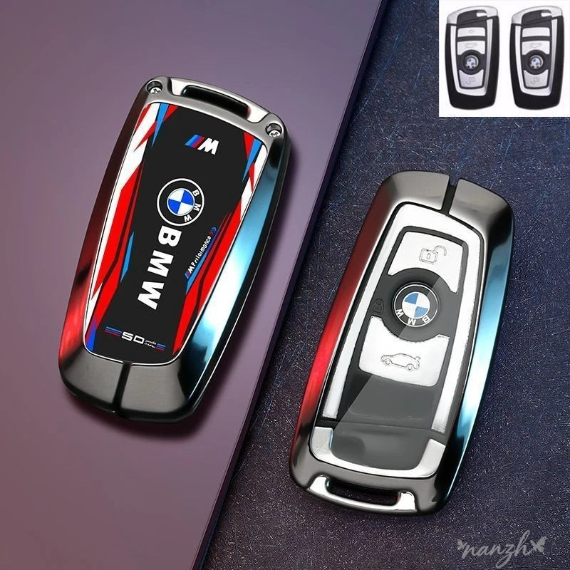 Car Remote Key Case Cover Shell Protector For BMW M Performance F30 F20 F10 F18 F22 F01 X3 X4 F06 F02 M3 M5 Auto Accessories