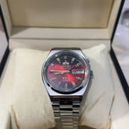 Orient Casual Diamond Date Sports Watch with Japanese Movement Unisex Mechanical Watch Stainless Steel World Time 36mm