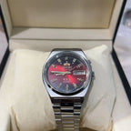 Orient Casual Diamond Date Sports Watch with Japanese Movement Unisex Mechanical Watch Stainless Steel World Time 36mm