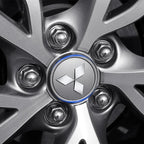 4Pcs Wheel Center Hub Caps Replacement Wheel Hub Emblem for Mitsubishi Outlander Lancer 10 9 ASX RALLIART Eclipse L200 Pajero