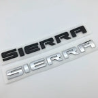 SIERRA new old letter logo car stickers for GMC sierra original rear boot label trunk modified Accessories decoration decals
