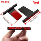 For Mercedes Benz W203 W204 W205 W210 w211 W124 W169 W176 W177 W202 ABS 3D AMG Logo Emblem Car Front Grille Badge accessories