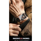 BINBOND Luxury quartz wristwatches luminous waterproof auto date chronograph men's watch business sport fashion casual reloj