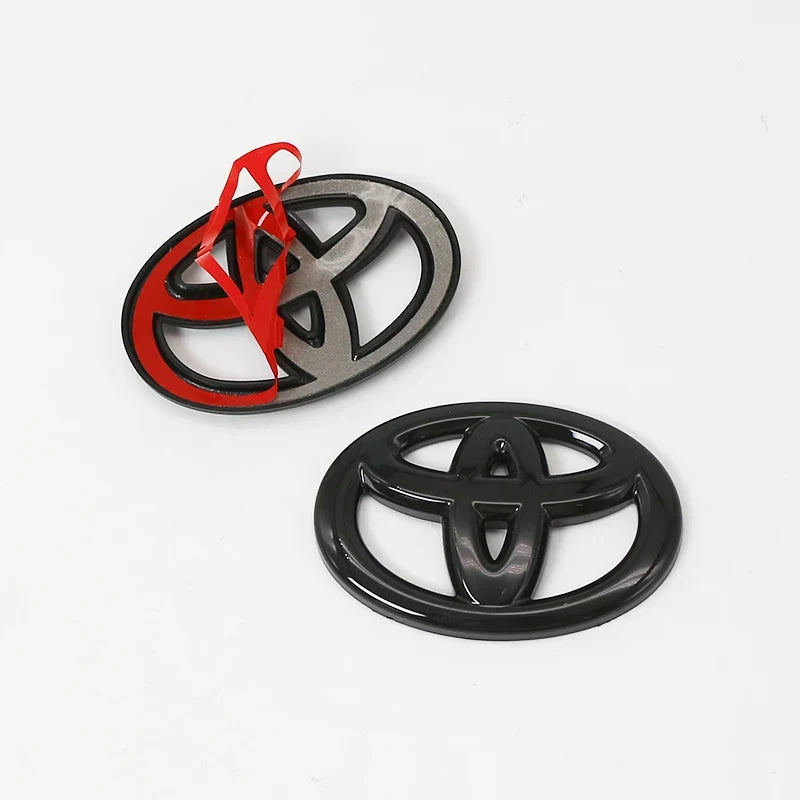 3D ABS Steering Wheel Emblem Cover Logo Badge Sticker for Toyota Corolla RAV4 Prius CHR Yaris Avensis Camry Auris Verso Accessor
