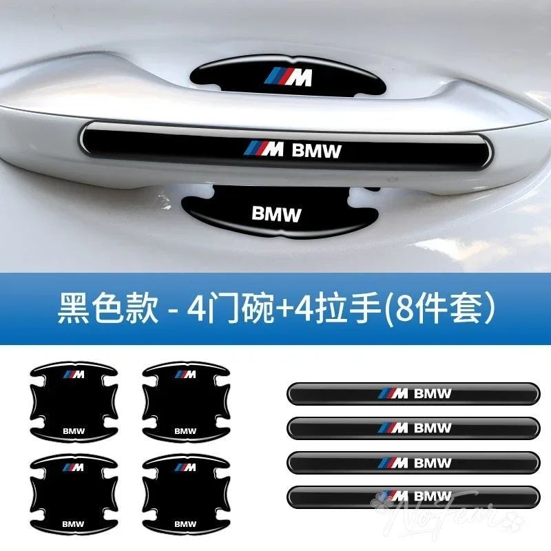 for bmw M pegatina X1 X3 X4 X5 X6 X7 e46 e90 f20 e60 e39 Car Body Protection Strip Auto Door Handle Bowl Anti-Scratch Sticker