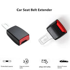 Car Seatbelt Extender Auto Seat Belt Extender Vehicle Thickened Insert Plug Buckle Extension Accessories