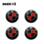 4Pc 56mm 60mm 65mm Car Wheel Center Hub Cap Rim Cover Stickers For BMW E36 E39 E46 E60 E90 E90 F01 F10 F30 G01 G20 G21 G30 G11 M