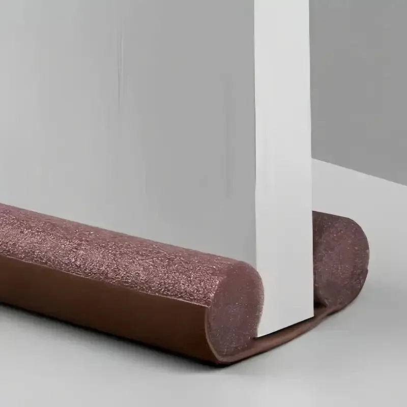 A Sealing Strip Door Seam Door Bottom Sealing Strip Sound Insulation Wind Strip Foam Tape Bedroom Door Gap Waterproof Handwork - VibraStore