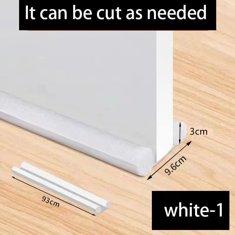 A Sealing Strip Door Seam Door Bottom Sealing Strip Sound Insulation Wind Strip Foam Tape Bedroom Door Gap Waterproof Handwork - VibraStore