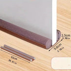 A Sealing Strip Door Seam Door Bottom Sealing Strip Sound Insulation Wind Strip Foam Tape Bedroom Door Gap Waterproof Handwork - VibraStore