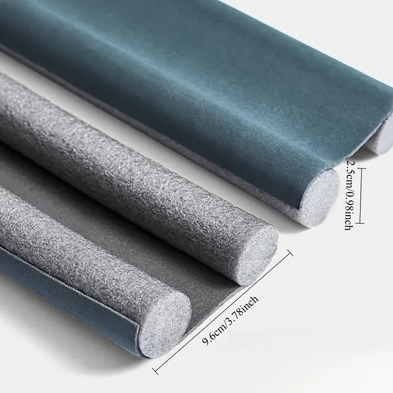 A Sealing Strip Door Seam Door Bottom Sealing Strip Sound Insulation Wind Strip Foam Tape Bedroom Door Gap Waterproof Handwork - VibraStore