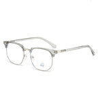 Men's Semi-frame Blue-light-blocking Glasses