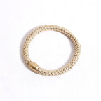 Accessories Thick Leather Cover Durable Base Rubber Hair Rope Headdress - VibraStore