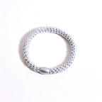 Accessories Thick Leather Cover Durable Base Rubber Hair Rope Headdress - VibraStore