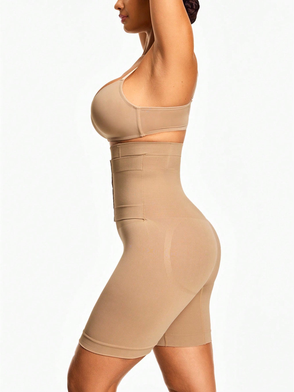 Adjustable 3 - Level Closure Shapewear Shorts - Tummy & Waist Control With Natural Butt - Lift - VibraStore