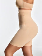 Adjustable 3 - Level Closure Shapewear Shorts - Tummy & Waist Control With Natural Butt - Lift - VibraStore