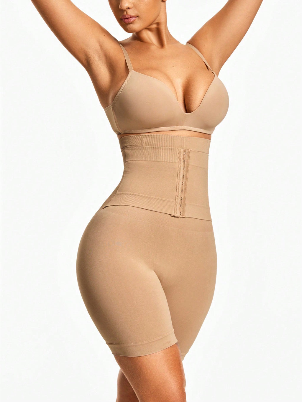 Adjustable 3 - Level Closure Shapewear Shorts - Tummy & Waist Control With Natural Butt - Lift - VibraStore