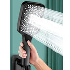 Adjustable Shower Head 3 Mode Rainfall Shower Large Flow Showerhead High Pressure Water Saving Shower Mixer Bathroom Accessories - VibraStore