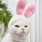 Adorable Rabbit Cat Headgear for Small Dogs & Cats - Perfect Pet Party Costume and Accessory - VibraStore