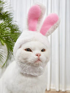 Adorable Rabbit Cat Headgear for Small Dogs & Cats - Perfect Pet Party Costume and Accessory - VibraStore