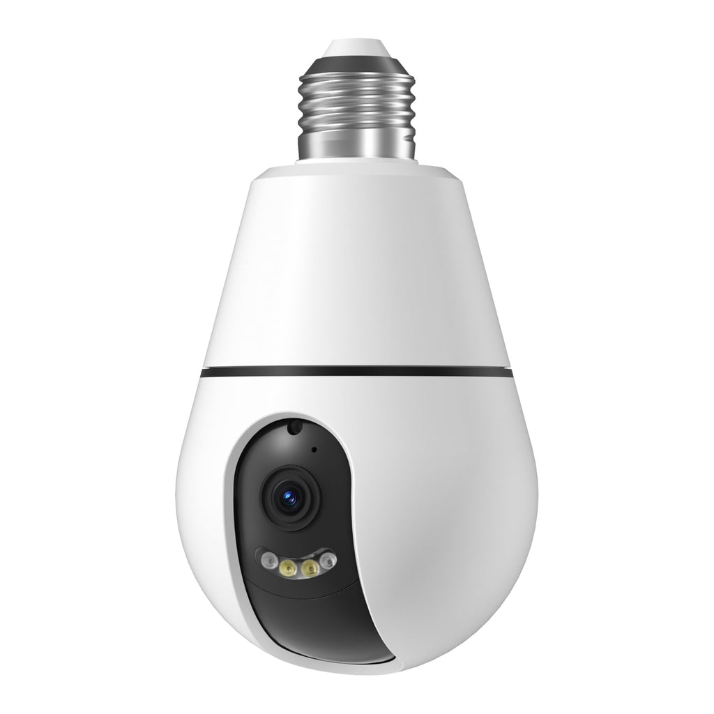 AI Detection 360 Degree HD 3MP CCTV Video Light Bulb E27 IP Wireless Mini Security Hidden Wifi Camera - VibraStore