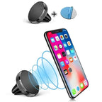 Air Vent Magnet Smartphone Mobile Stand Cell GPS Support Magnetic Car Phone Holder For iPhone 12 13 14 15 16 Pro Xiaomi Samsung - VibraStore