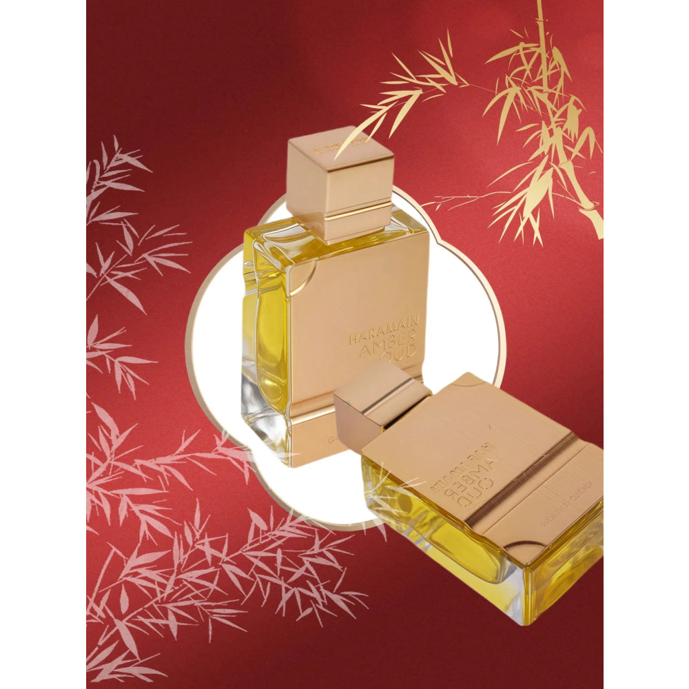 AL Haramain Amber Oud Gold edition, 1 botella (2 oz / 60 ml),EDP, fragancia cálida y Sensual con notas dulces de vainilla y Woody - VibraStore