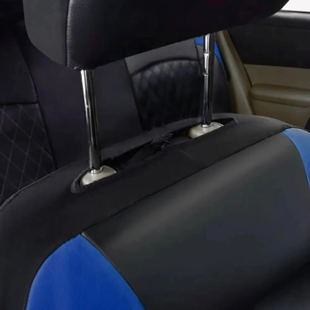 All Season Quited PU Leather Car Seat Cover Full Surrounded Seat Protector Waterproof Universal Fit Sedan Suv Pick - up Truck Seat - VibraStore