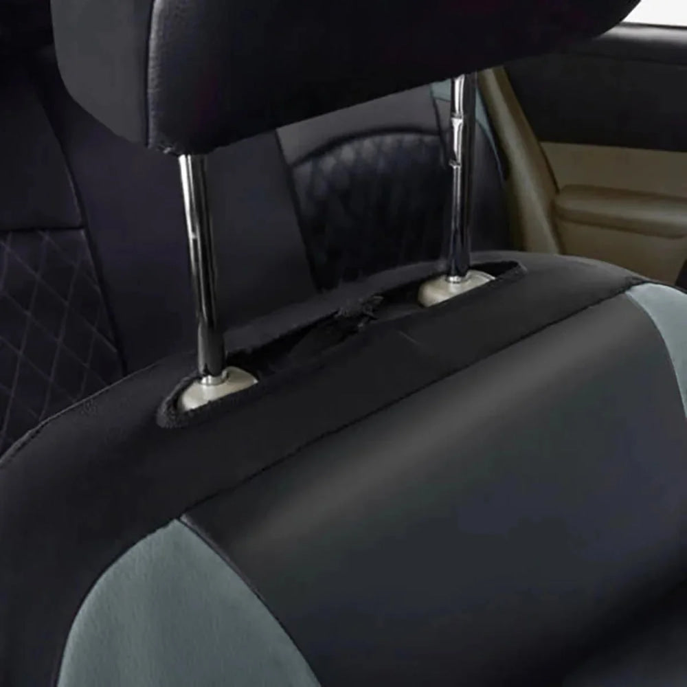 All Season Quited PU Leather Car Seat Cover Full Surrounded Seat Protector Waterproof Universal Fit Sedan Suv Pick - up Truck Seat - VibraStore
