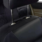 All Season Quited PU Leather Car Seat Cover Full Surrounded Seat Protector Waterproof Universal Fit Sedan Suv Pick - up Truck Seat - VibraStore