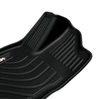 All - Weather TPE Front And Rear Row Floor Liners Floor Mats Fit For Toyota Tundra CrewMax Cab 2022 - 2025, Custom Fit Tundra Car Mats 20484 - VibraStore