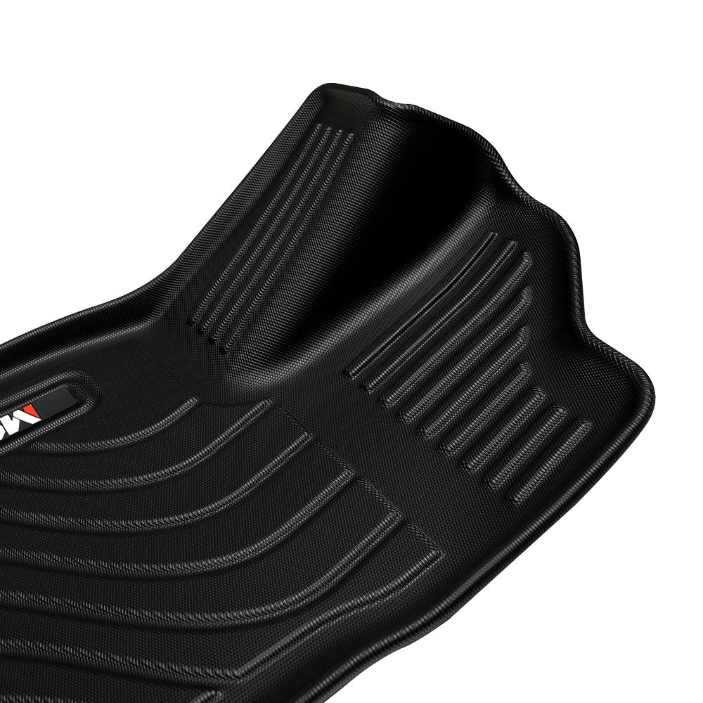 All - Weather TPE Front And Rear Row Floor Liners Floor Mats Fit For Toyota Tundra CrewMax Cab 2022 - 2025, Custom Fit Tundra Car Mats 20484 - VibraStore