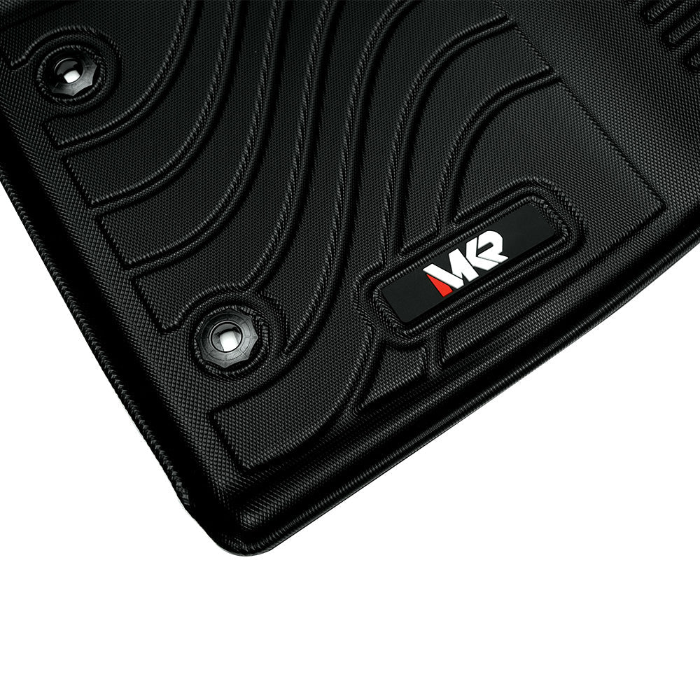 All - Weather TPE Front And Rear Row Floor Liners Floor Mats Fit For Toyota Tundra CrewMax Cab 2022 - 2025, Custom Fit Tundra Car Mats 20484 - VibraStore