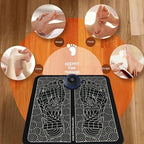 Almohadilla masajeadora de pies eléctrica, entrenador de relajación de masaje muscular para masaje, Fitness, deporte al aire libre, relajación familiar en casa - VibraStore