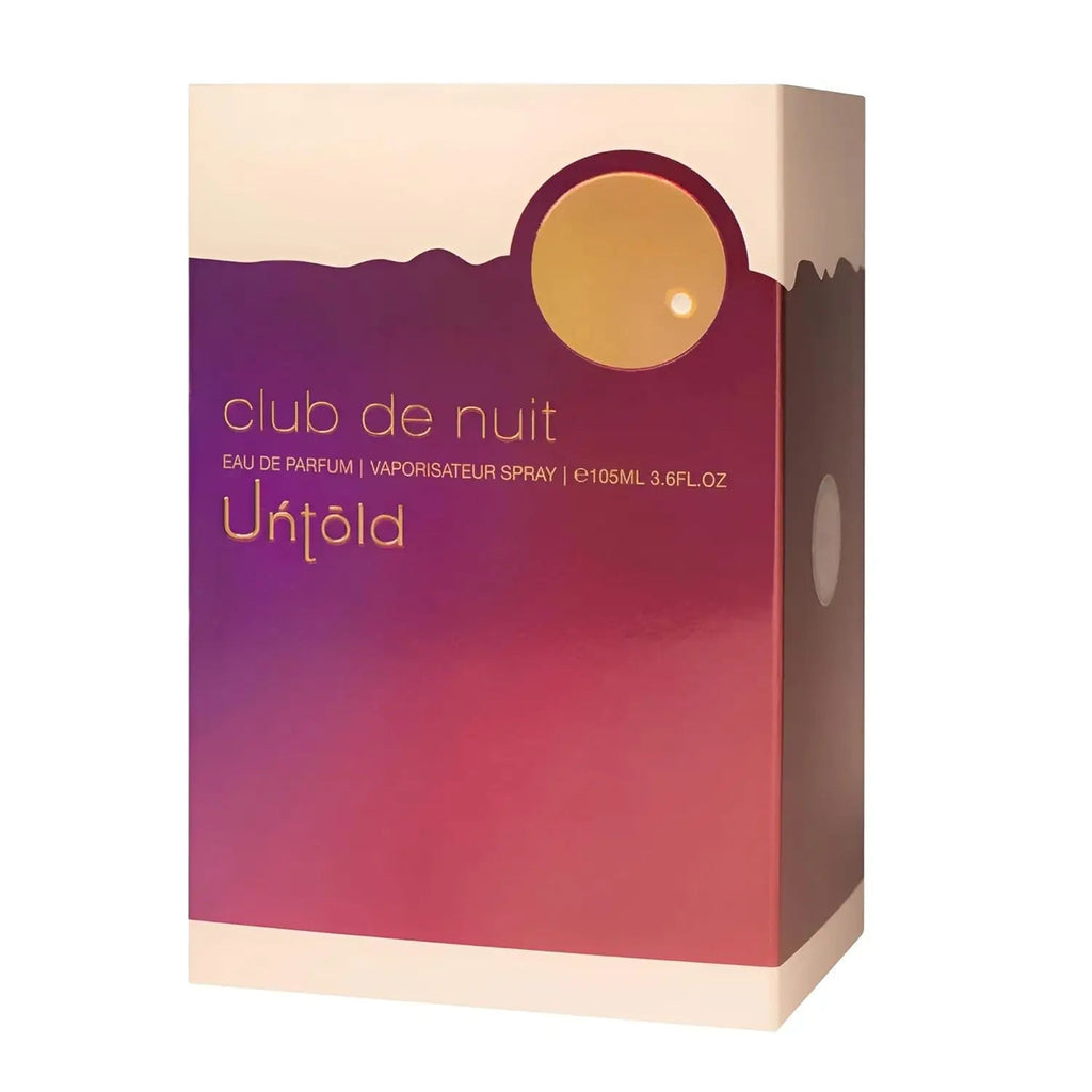 ARMAF Club De Nuit Untold Eau de Parfum for Men 105ml/3.6fl.oz – Long - Lasting Bold Citrus Woody Cologne | 1 Bottle - VibraStore