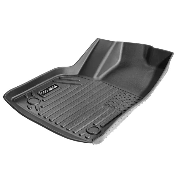Automotive Floor Mats Fits For Tesla Model Y 2021 - 2024 3 Pcs TPE Liners - VibraStore