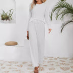 Autumn And Winter New Knitted Jacquard Long Comfort And Casual Loose Outfit - VibraStore