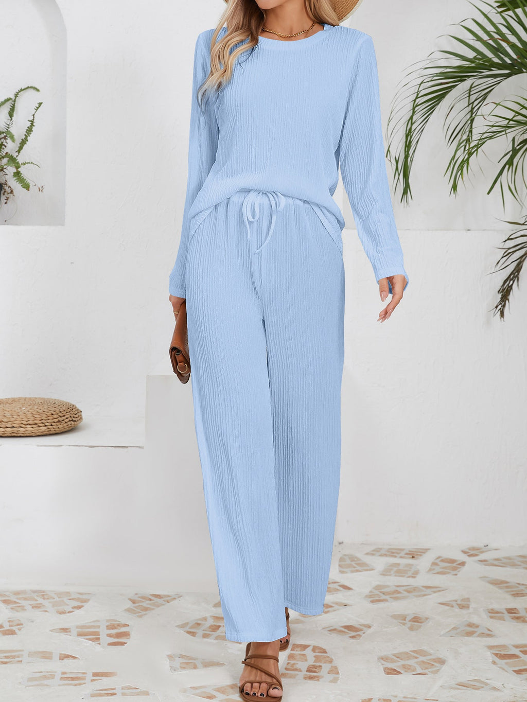 Autumn And Winter New Knitted Jacquard Long Comfort And Casual Loose Outfit - VibraStore