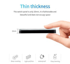 AXUS EU Touch Switch Led Panel Wall Light Switches Tempered Crystal Glass Lamp Sensor Switch 1/2/3 Gang Interruttore AC100 - 240V - VibraStore