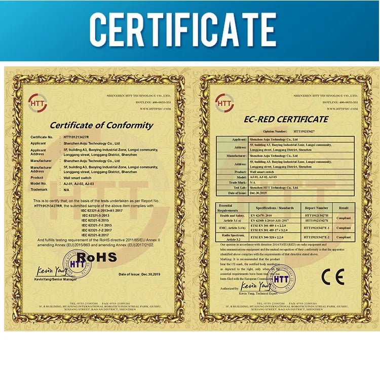 AXUS EU Touch Switch Led Panel Wall Light Switches Tempered Crystal Glass Lamp Sensor Switch 1/2/3 Gang Interruttore AC100 - 240V - VibraStore