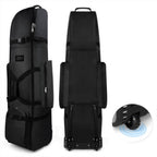 Support pan European shipping--Golf Travel Bag With Wheels, Oxford Cloth Wear-Resistant Soft Sided Foldable Golf Club Bag Covers, For Airlines Golf Aviation Bag