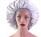 Beauty print Satin silk Bonnet sleep night cap - VibraStore